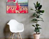 England World Cup 1966 lifestyle mockup — Comic Strip Canvas