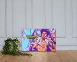 Bruce Lee lifestyle mockup — Comic Strip Canvas