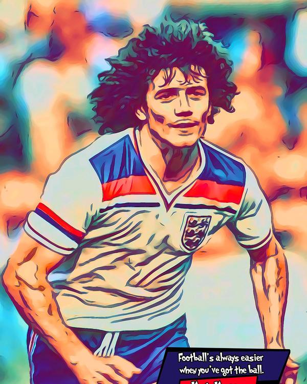 Kevin Keegan — Comic Strip Canvas