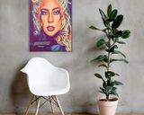 Lady GaGa lifestyle mockup — Comic Strip Canvas