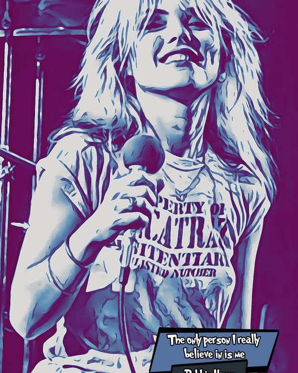 Debbie Harry — Comic Strip Canvas