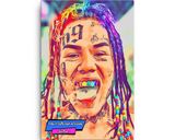 6ix9ine lifestyle mockup — Comic Strip Canvas