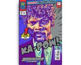 Jules Winnfield lifestyle mockup — Comic Strip Canvas