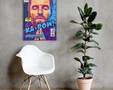 Liam Gallagher lifestyle mockup — Comic Strip Canvas