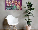 Oasis lifestyle mockup — Comic Strip Canvas
