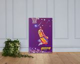 Kobe Bryant lifestyle mockup — Comic Strip Canvas