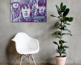 The Stone Roses lifestyle mockup — Comic Strip Canvas