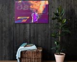 Oasis lifestyle mockup — Comic Strip Canvas