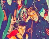 Duran Duran — Comic Strip Canvas