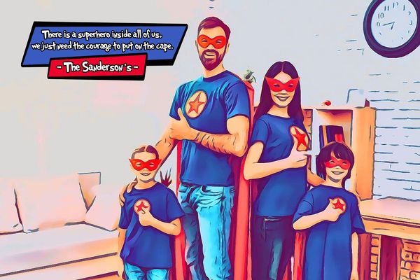 Personalised Comic Icons example — Comic Strip Canvas