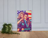 Top Gun lifestyle mockup — Comic Strip Canvas