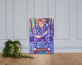 John Lydon lifestyle mockup — Comic Strip Canvas