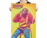 Lil Uzi Vert lifestyle mockup — Comic Strip Canvas