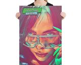Billie Eilish lifestyle mockup — Comic Strip Canvas