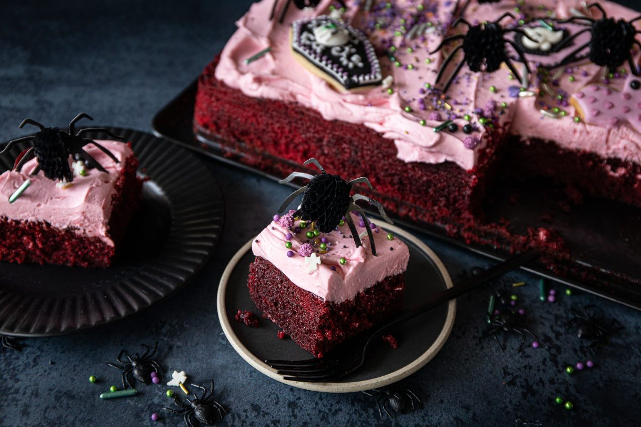 Langpannekake til Halloween