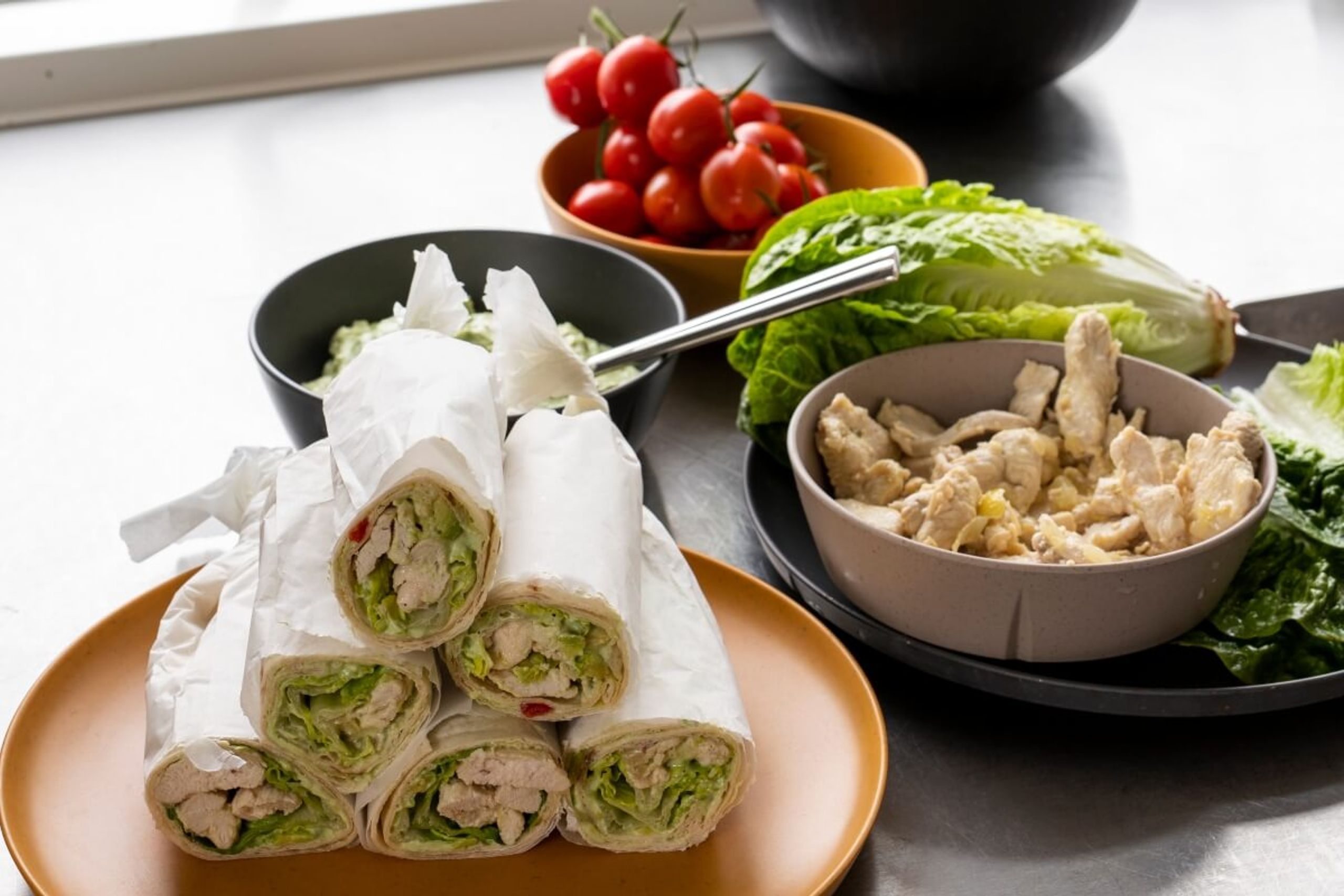 Kyllingwraps med avokadokrem – så enkelt og så godt