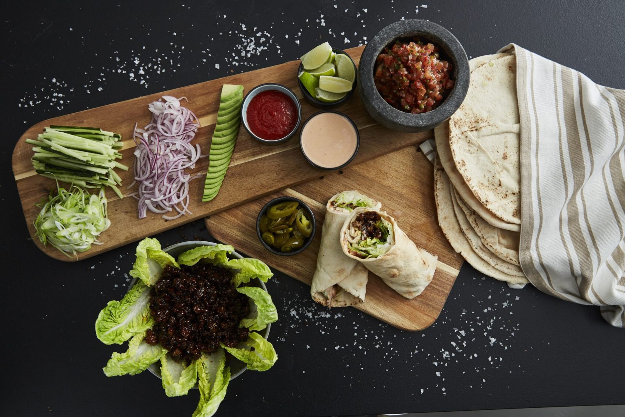 Asiatisk taco