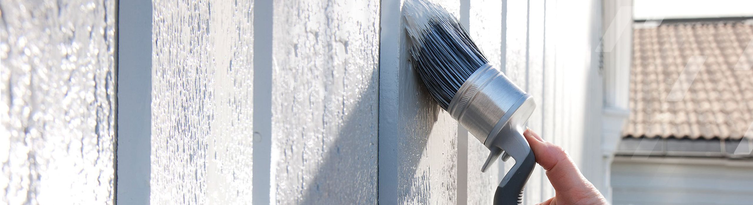 Strøkent resultat som varer når du skal male huset