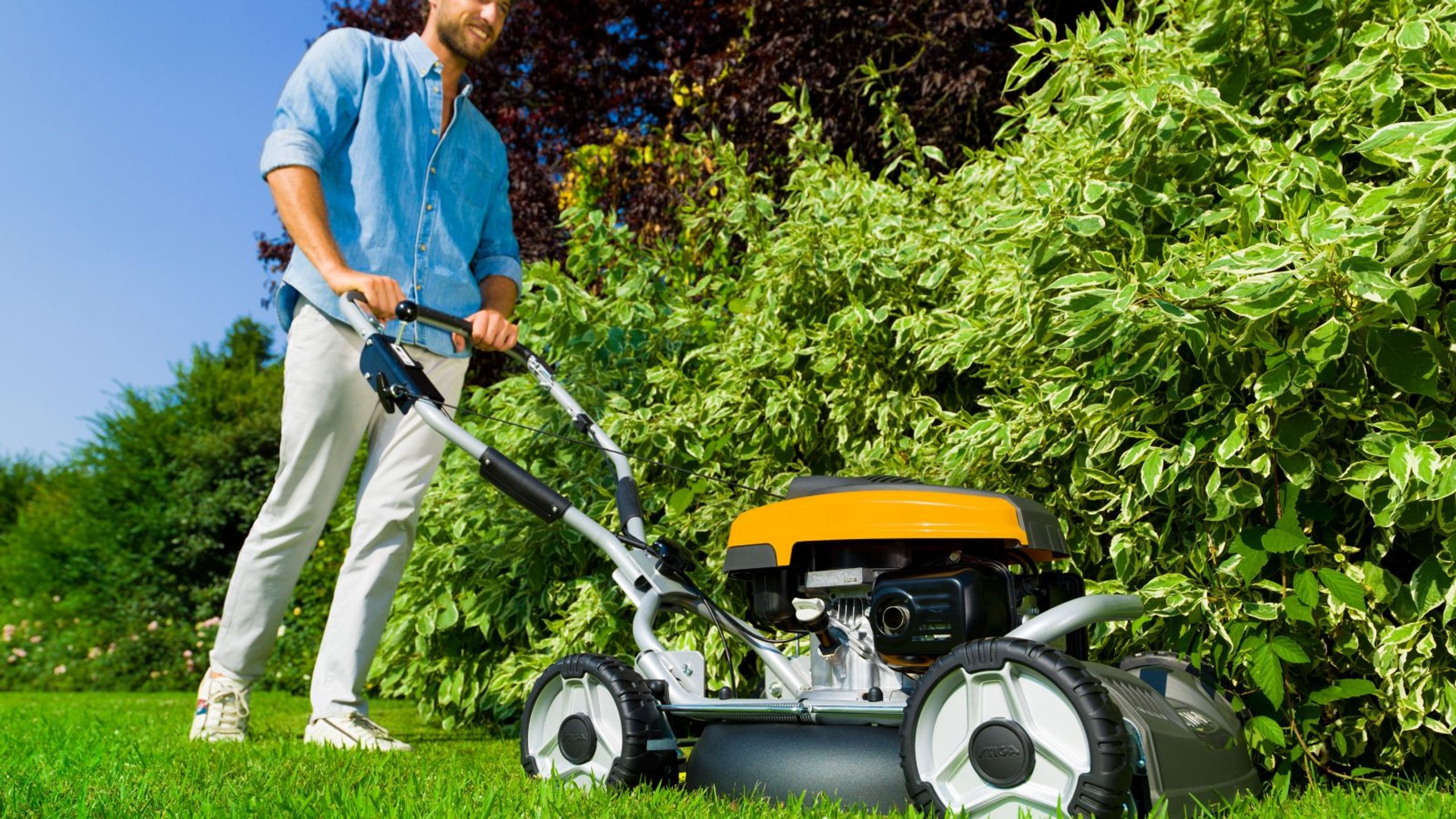 5 trinn til sommerklar gressklipper med motor