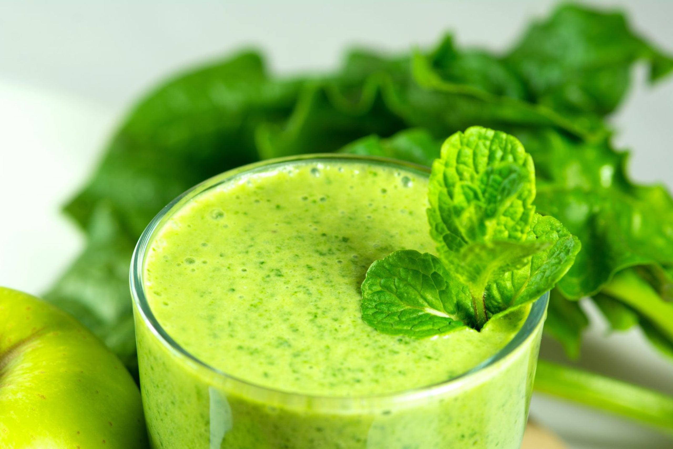 Frisk start med en grønn smoothie