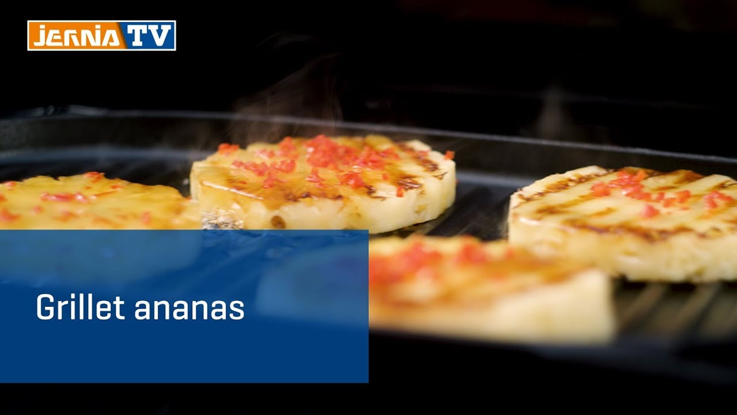 Grillet ananas