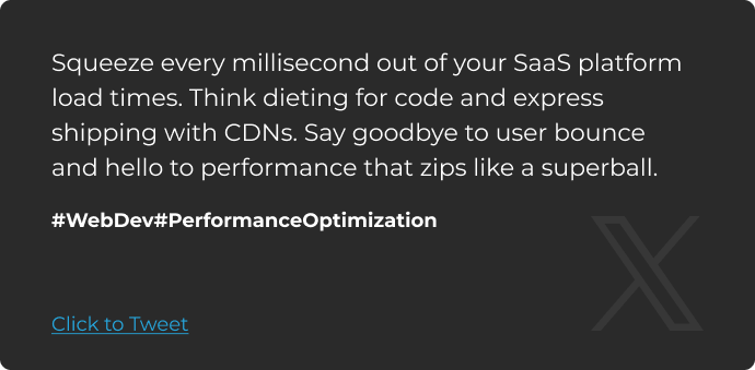 click to tweet about web dev optimisation