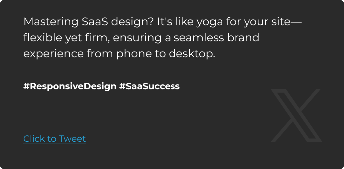 click to tweet about SaaS Success