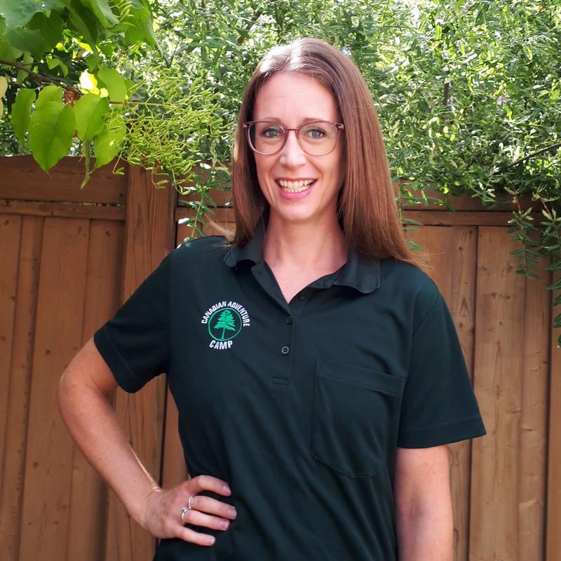 assistant director Anna Gerson at Canadian Adventure Camp