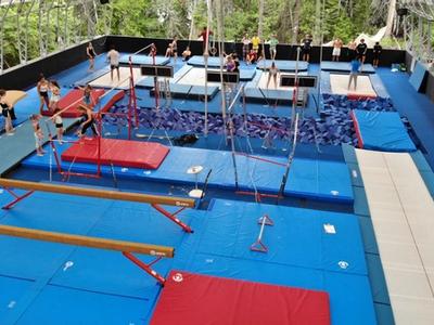 view of the gymnasium at Canadian Adventure Camp