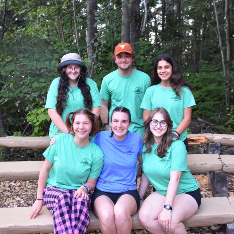 leadership two participants at canadian adventure camp
