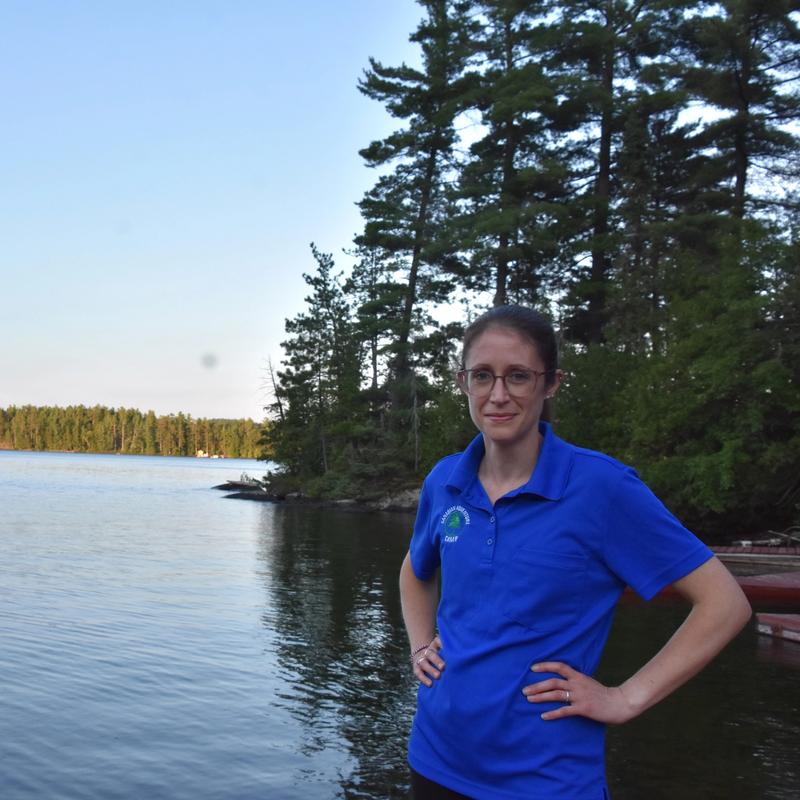 co-director Anna Gerson at Canadian Adventure Camp
