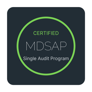 MDSAP certification badge