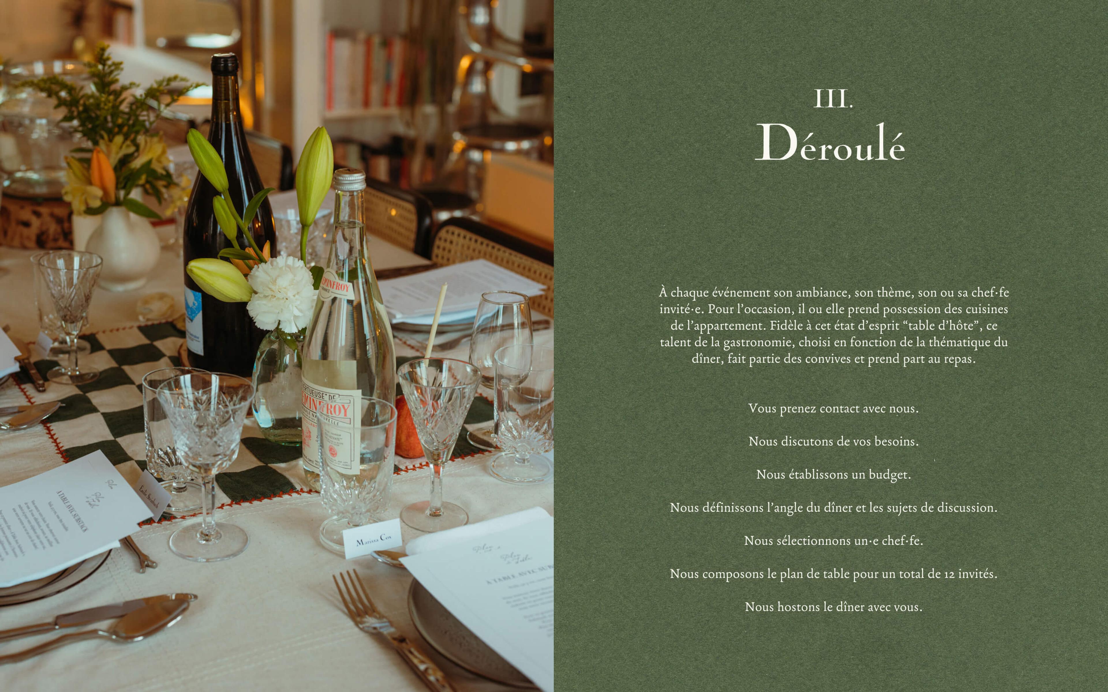 Plan de Table 6