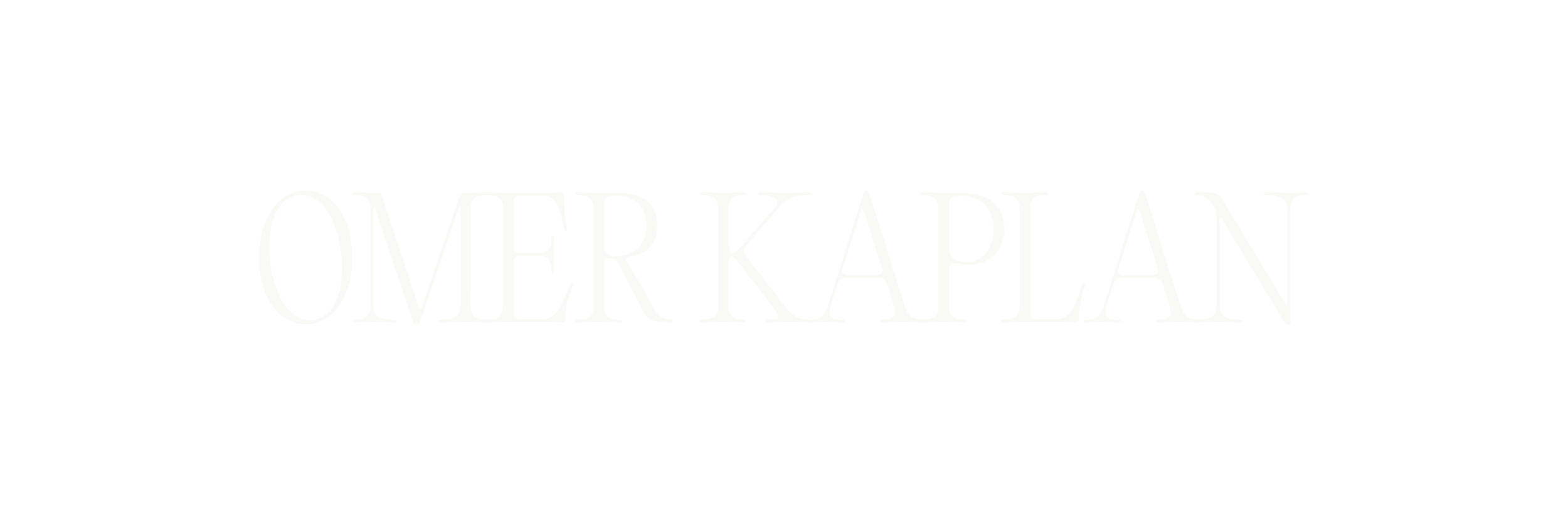 Logo: Omer Kaplan Studio