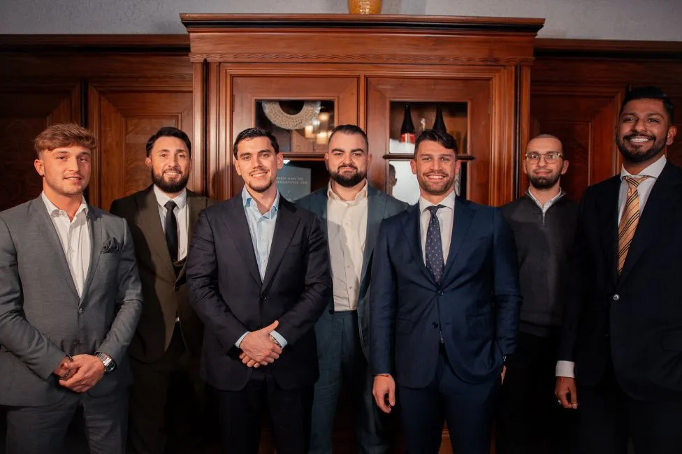 Advisor reviewing financial documents with a client