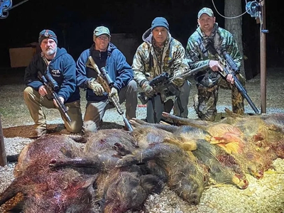 Hog Hunting in Waurika Oklahoma