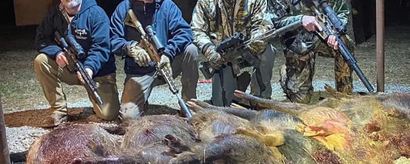 Hog Hunting in Waurika Oklahoma