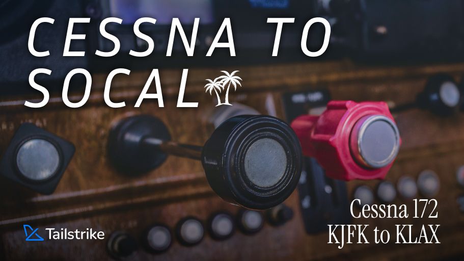 Cessna to SoCal - Tailstrike Community Challenge