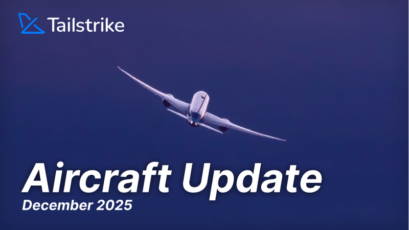 December 2025 Tailstrike Aircraft Update