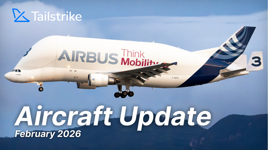 February 2026 Tailstrike Aircraft Update
