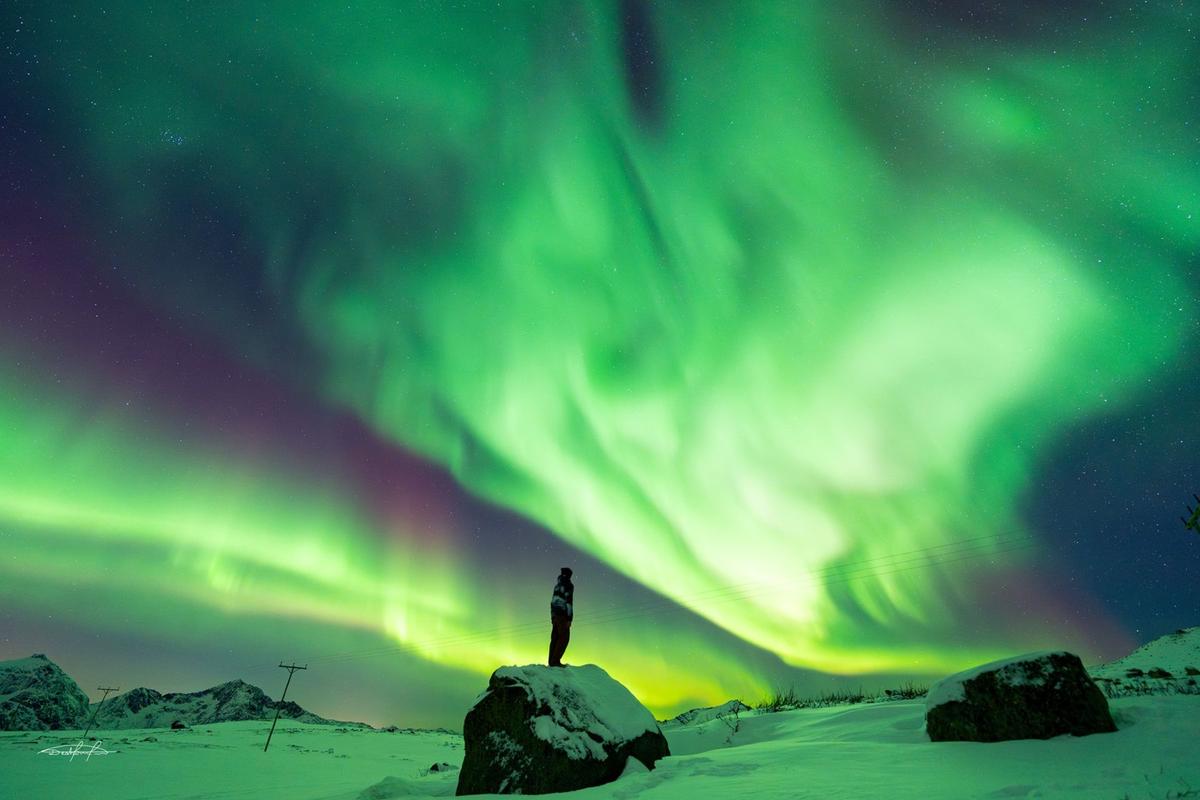 Aurora over Tromsø
