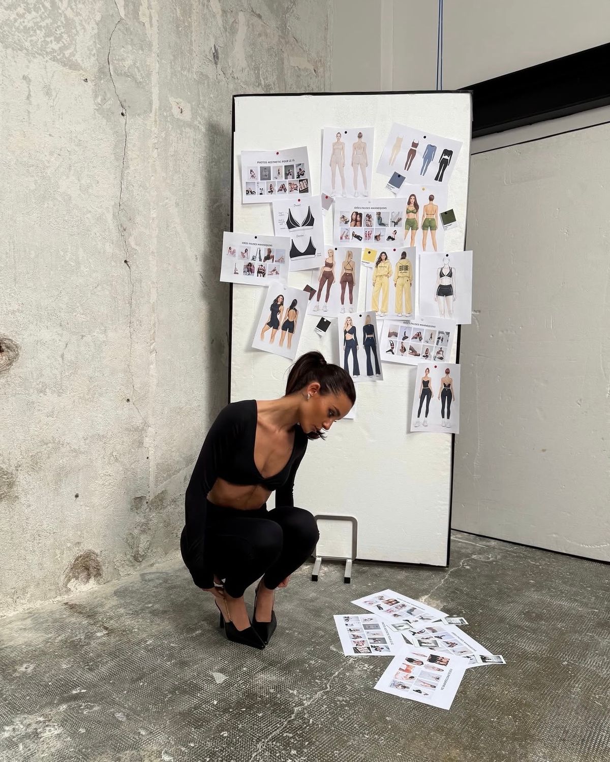 bts shooting mode dans un studio photographie à Marseille