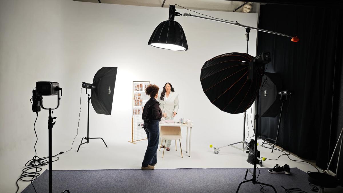 Shooting campagne social pour marque de beauté à Marseille