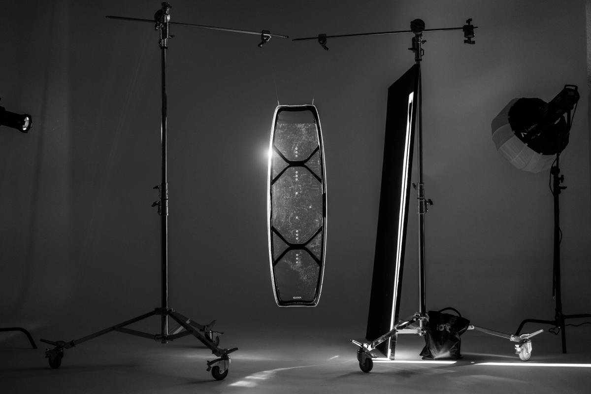 Setup packshot plance de surf à Marseille