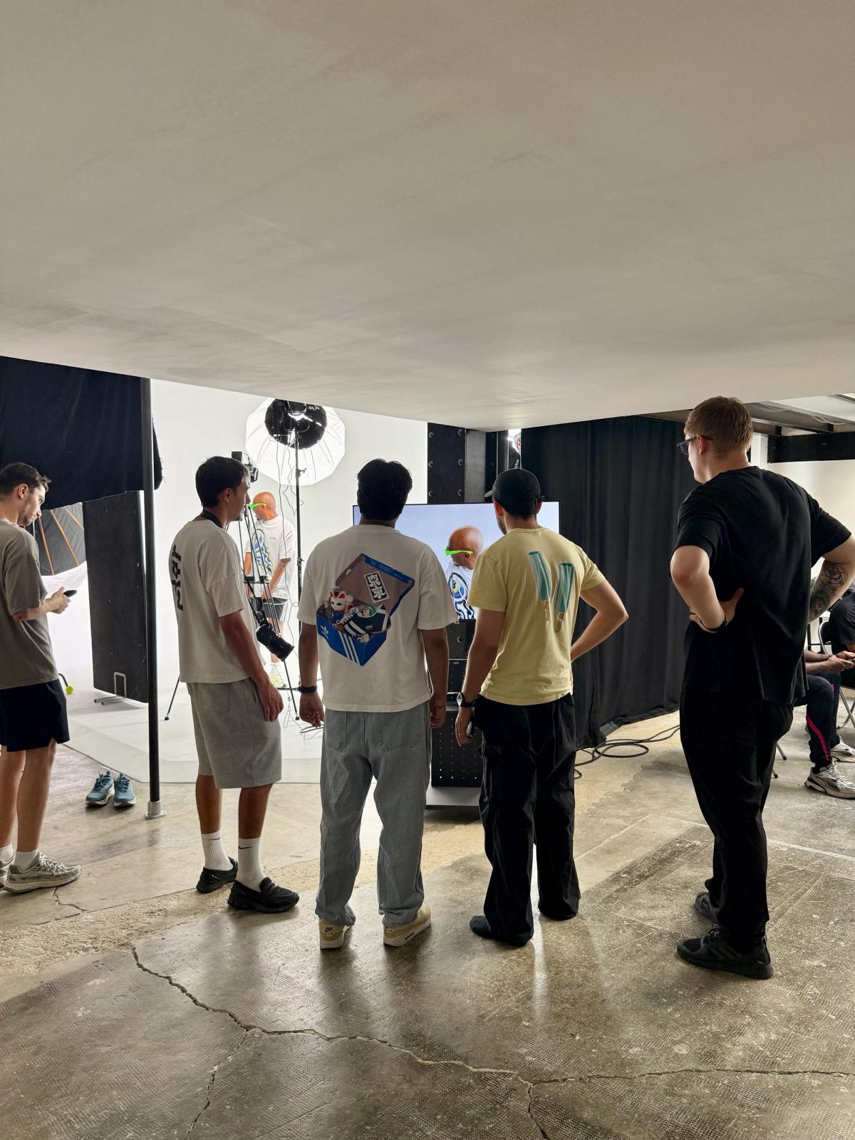 Backstage équipe production soprano
