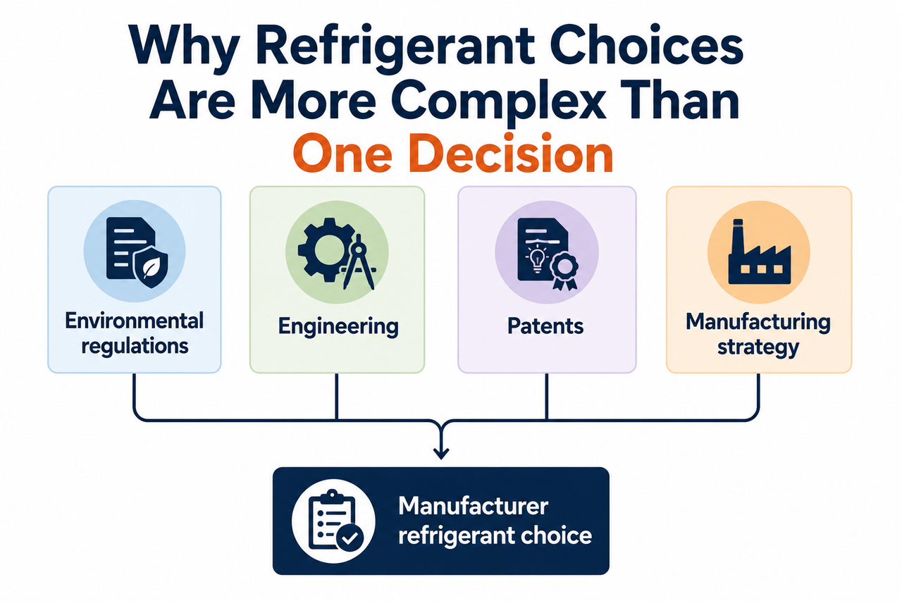 Why Refrigerant Choices Are More Complex Than One Decision