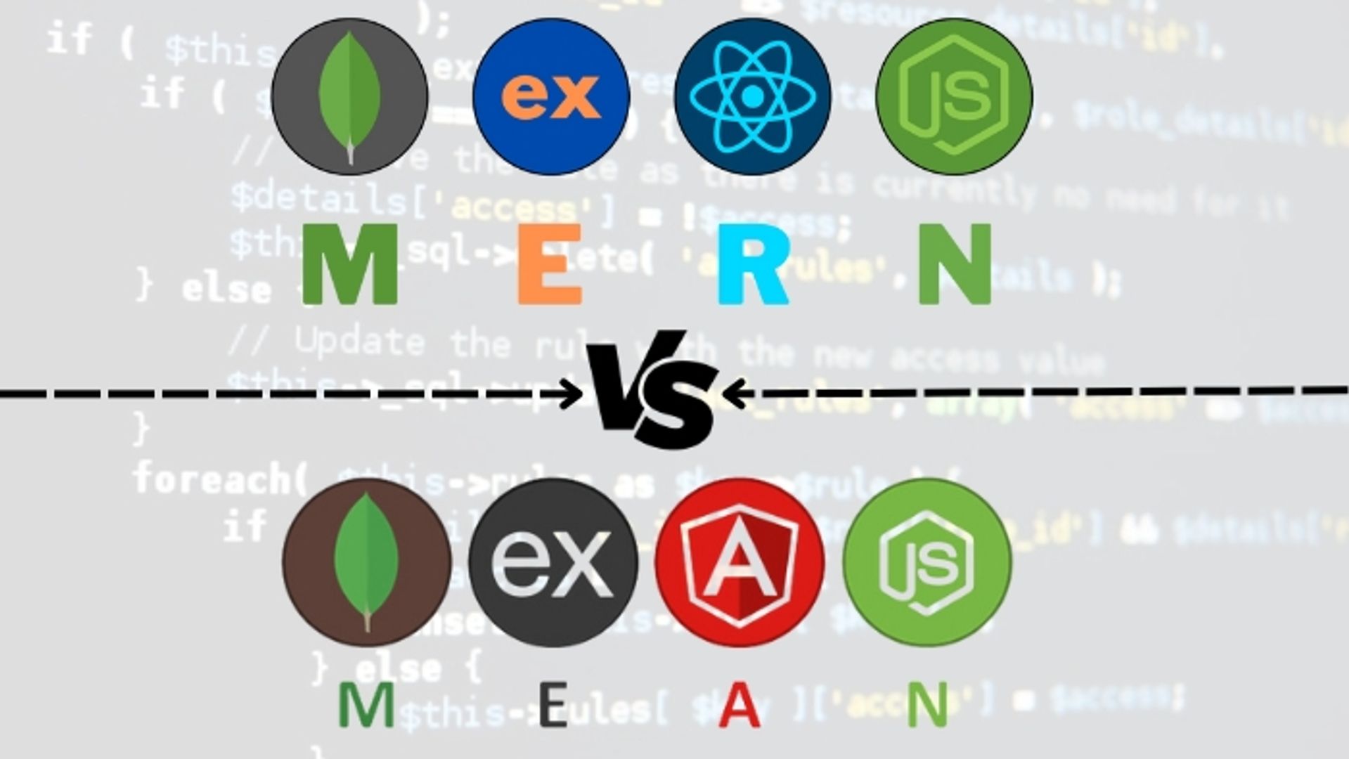 MERN Stack vs MEAN Stack Developer