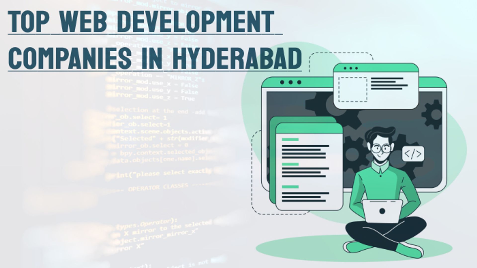 Top Web Development Companies In Hyderabad