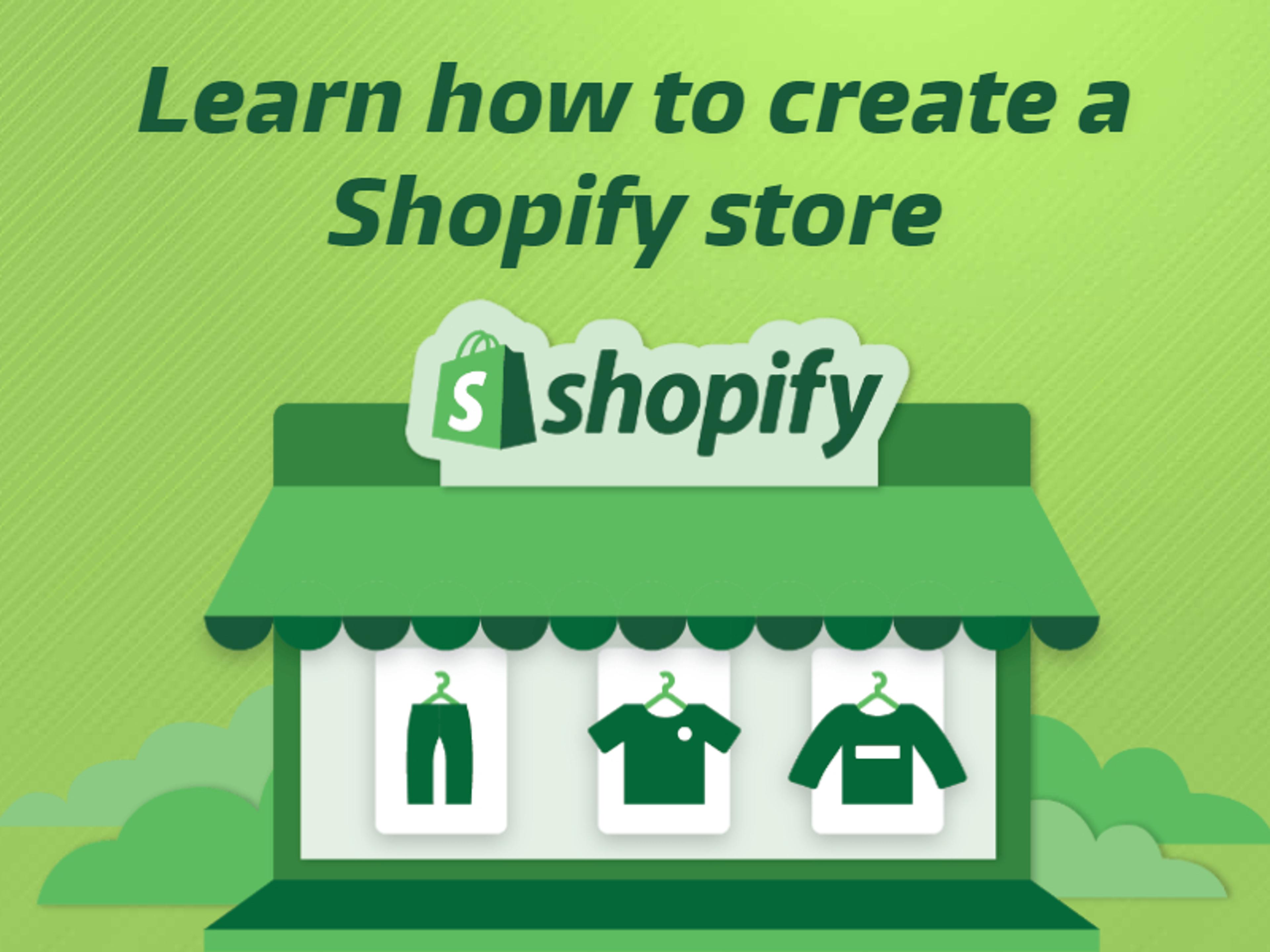 How to create store on a shopify