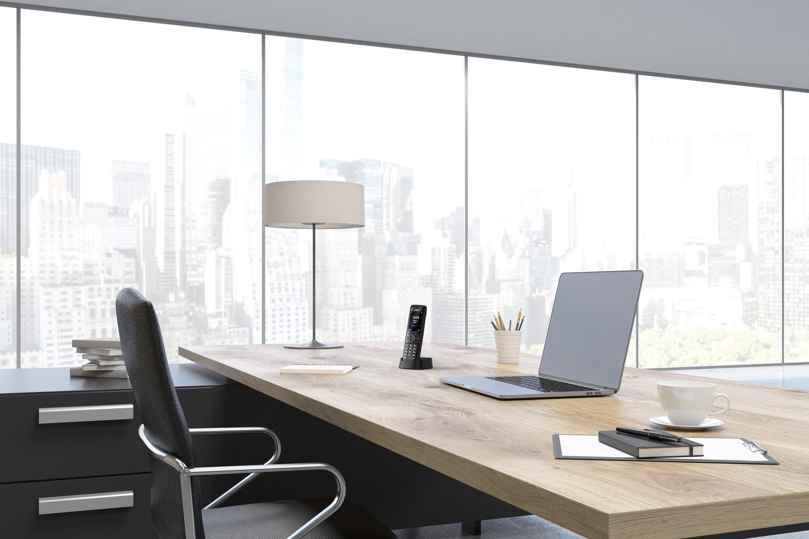 Bureau uitgerust met een W78H